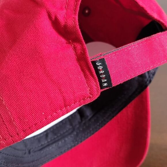 Air Jordan 1 2 3 4 5 6 8 11 13 OG Retro Bred Chicago Dad Hat Cap Red Black New - Picture 4 of 8